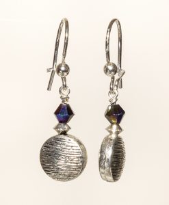 sølv øreringe med fine perler